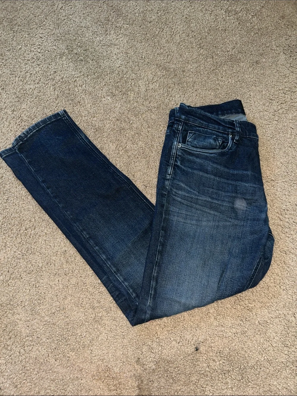 Blank NYC Men's Dark Blue Jeans 34 x 34